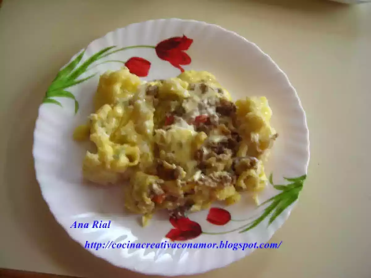 Pastel de carne gratinado con coliflor - foto 2