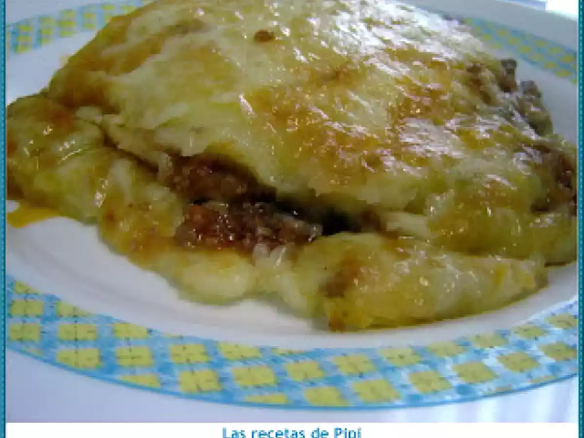 Pastel de carne y pure de patata thermomix