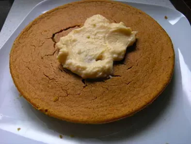 Pastel de celebración con base de pastel de calabaza - foto 2