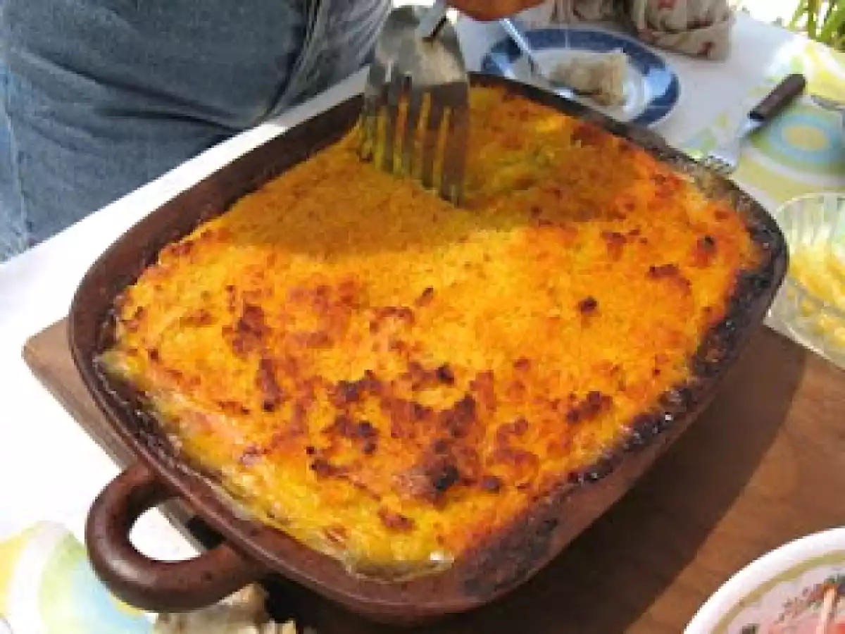 Pastel de choclos - comida chilena