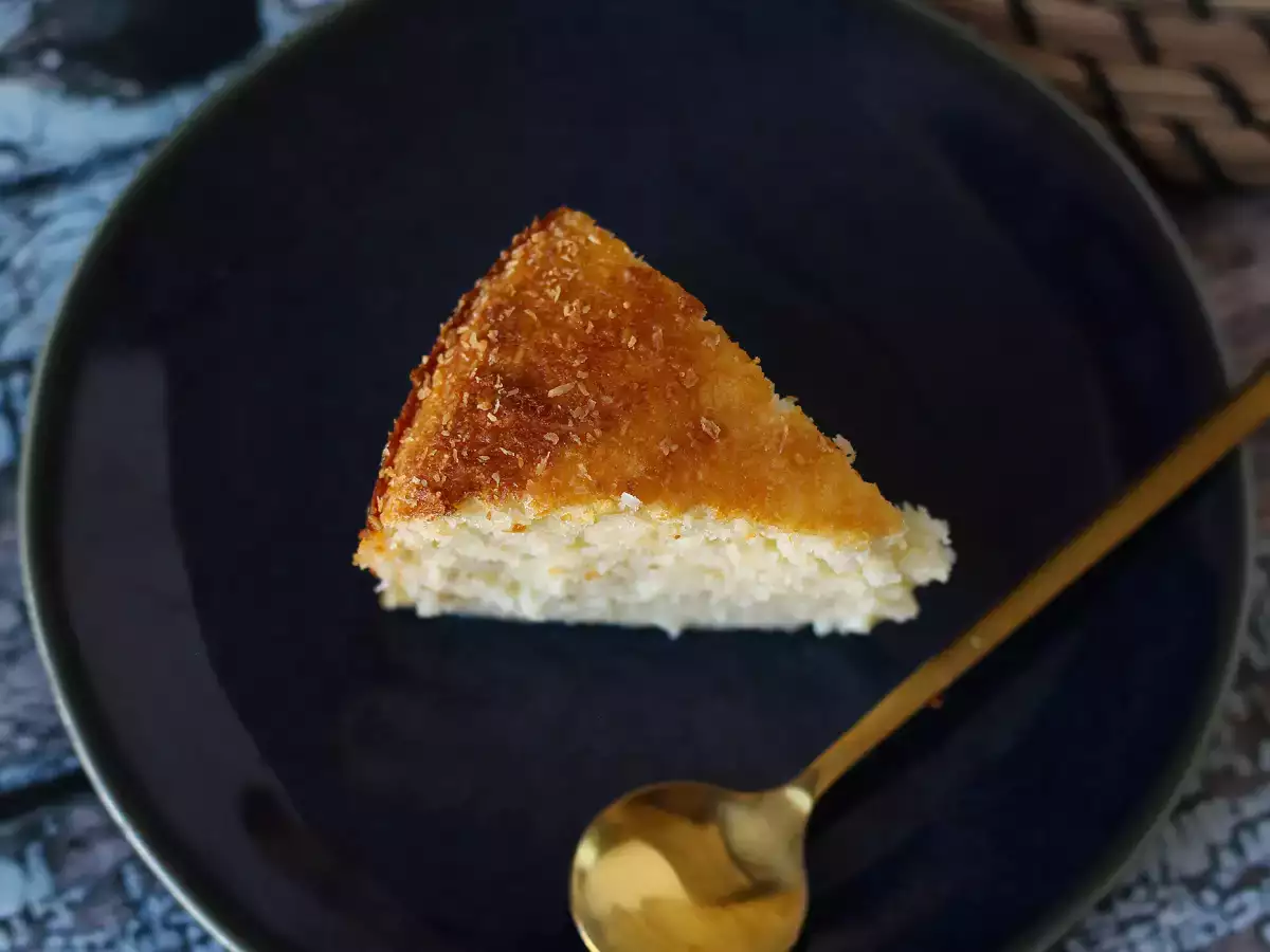 Pastel de coco y leche condensada con textura de flan: cremoso, fácil y sin harina - foto 6