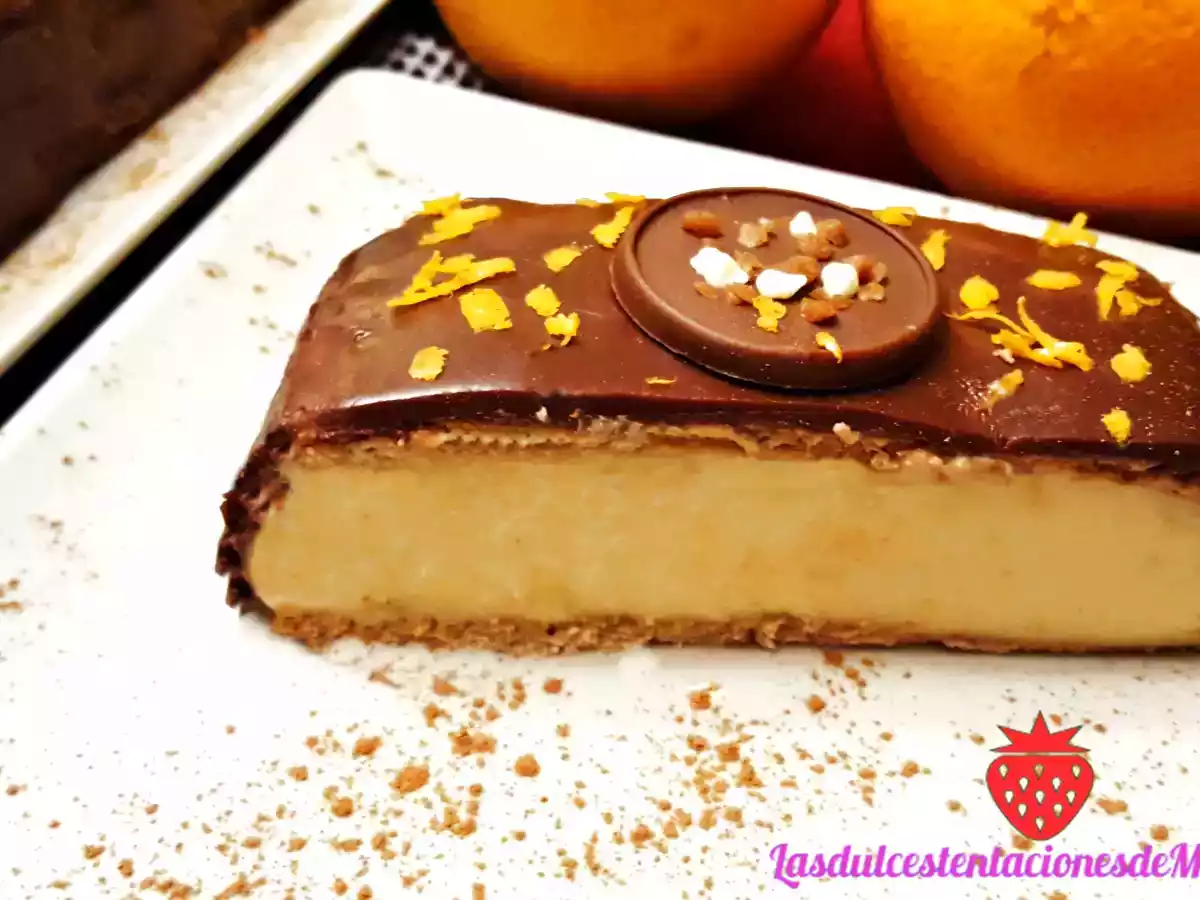 Pastel de Crema de Vainilla y Chocolate - foto 3