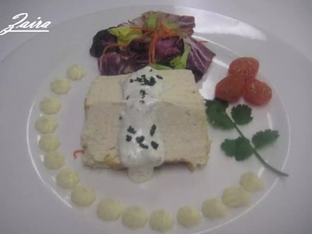 Pastel de espárragos con salsa tártara - foto 2