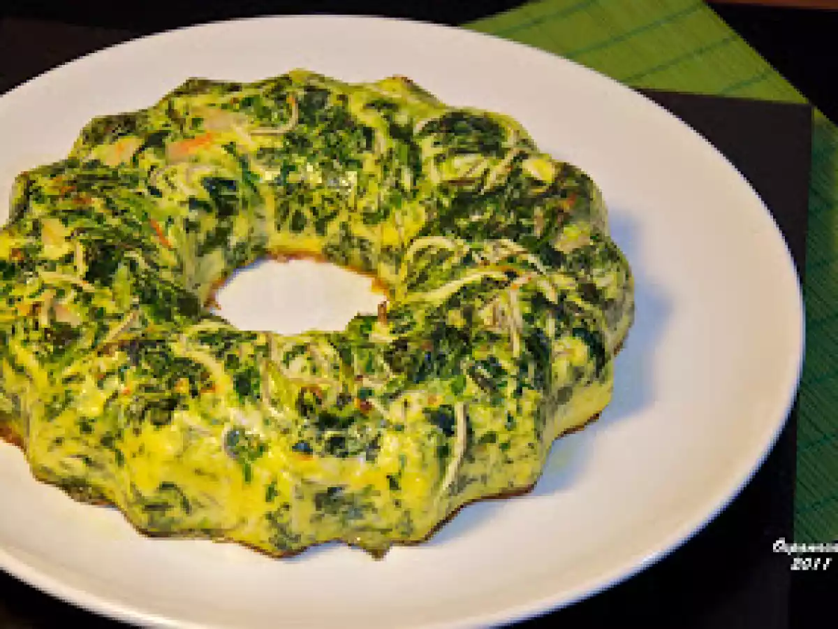 Pastel de espinacas, gulas y gambas - foto 2