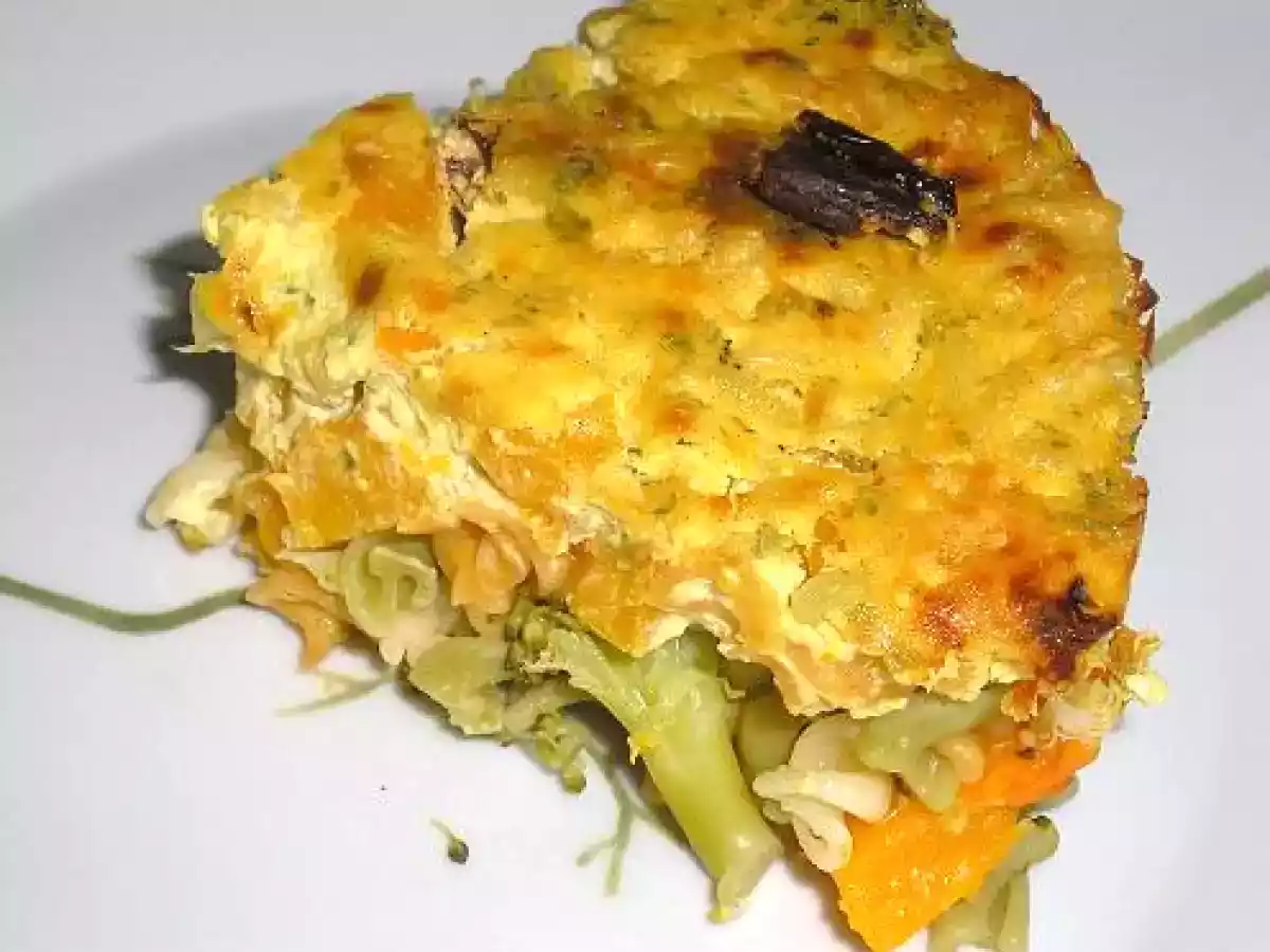 Pastel de espirales con hortalizas y tomates secos - foto 2