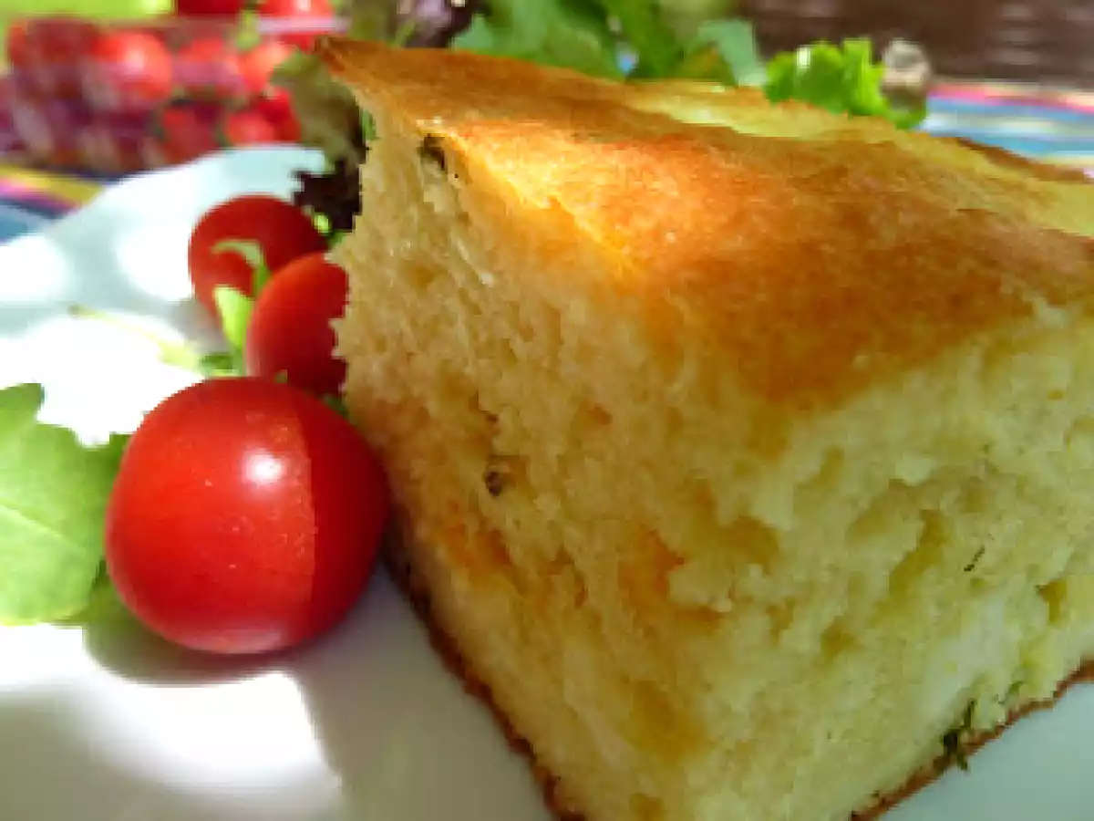 Pastel de feta, o como dirían los griegos: Tiropita.