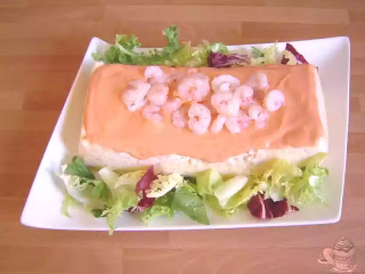 Pastel de gambas