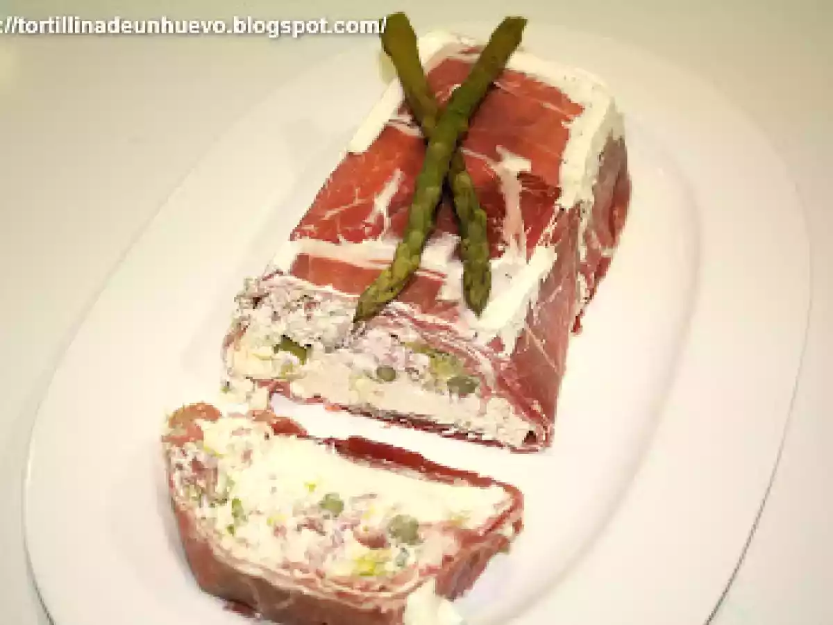 Pastel de jamón y espárragos trigueros - foto 5