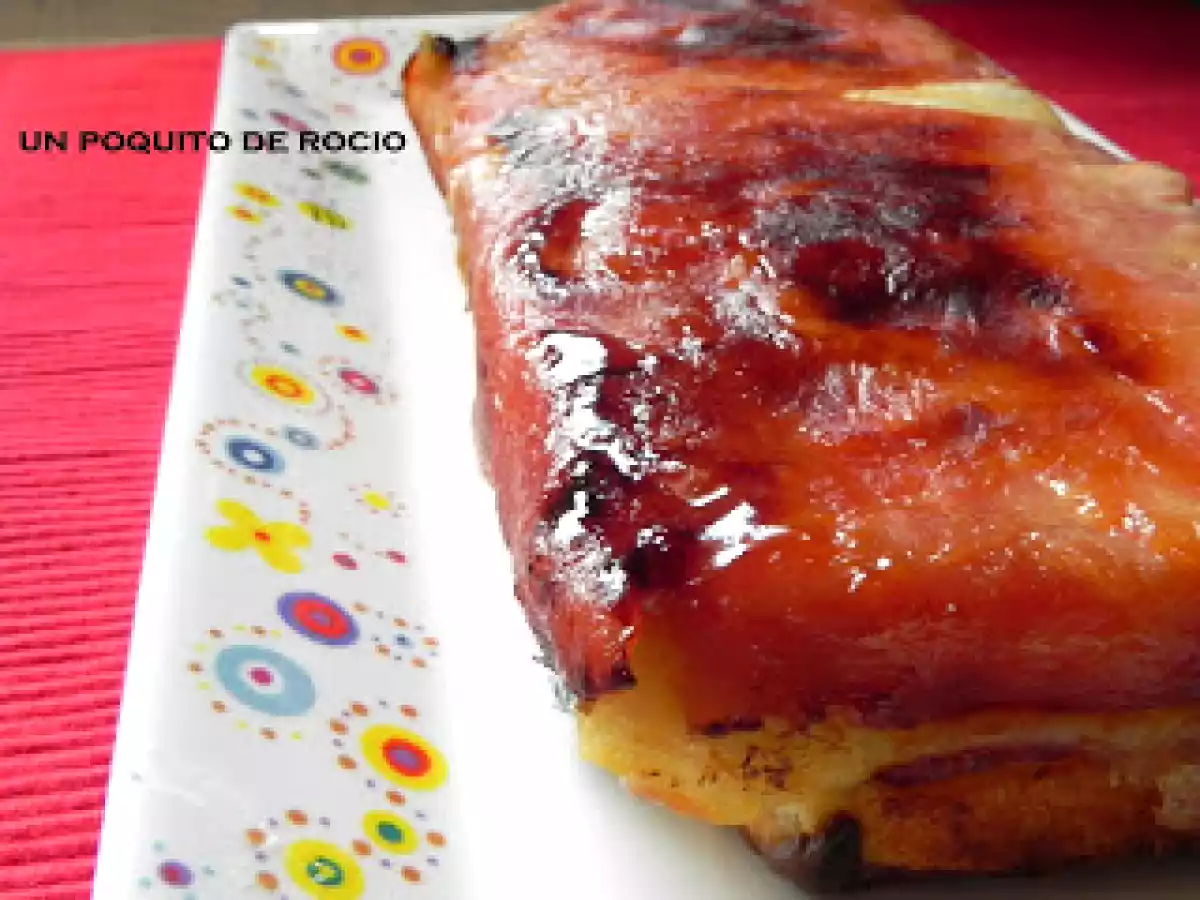 PASTEL DE JAMON Y QUESO