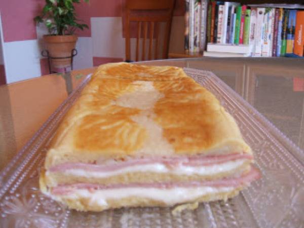 Pastel de Jamón York y Queso