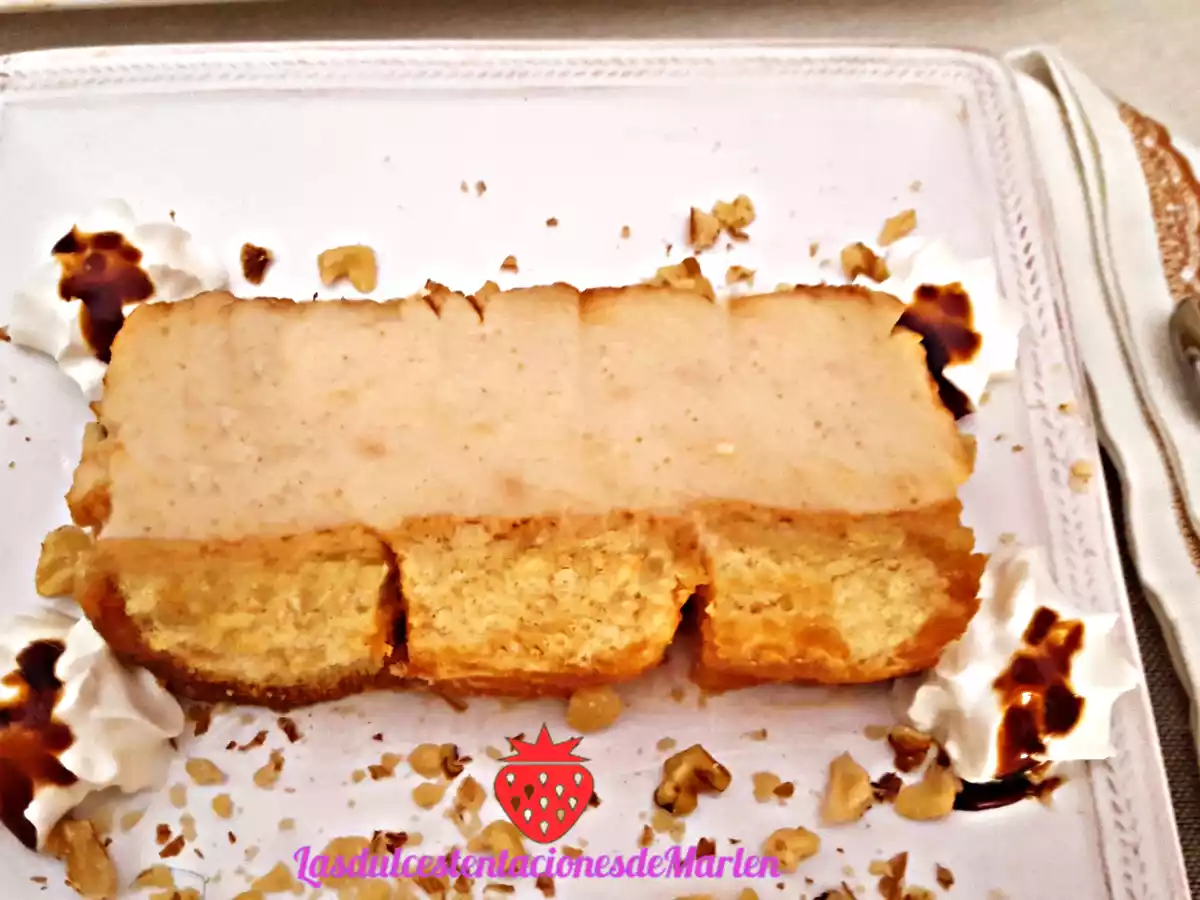 Pastel de Magdalenas y Quesitos con Nueces - foto 3