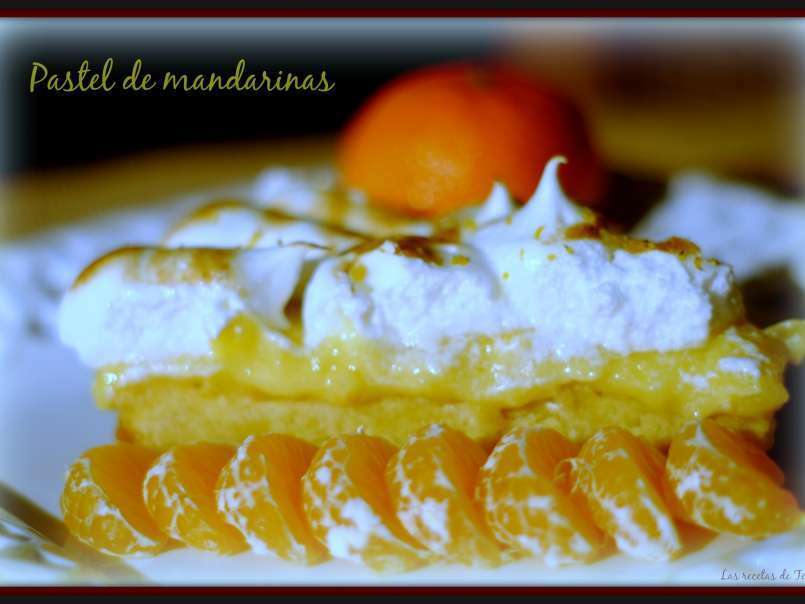 Pastel de mandarinas y merengue, foto 3