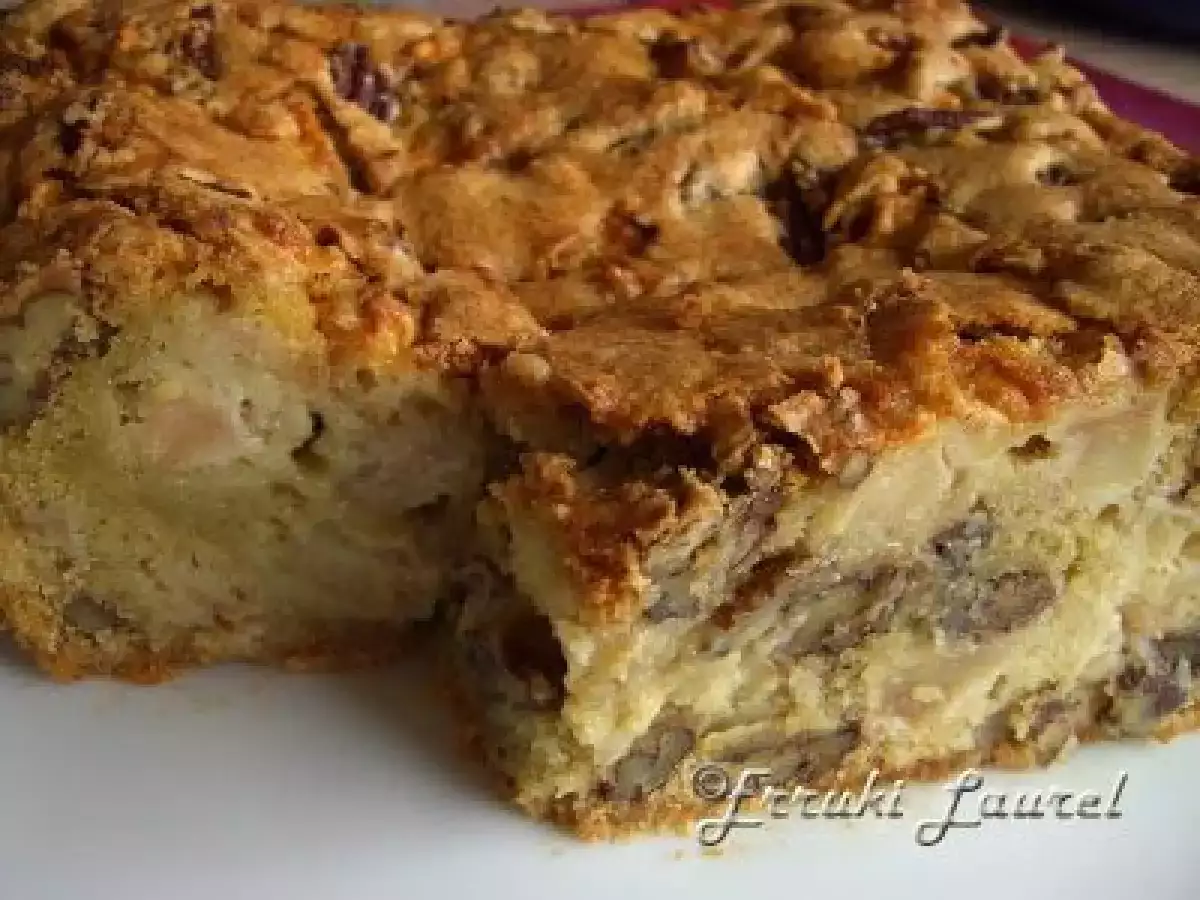 Pastel de manzana con pecanas al caramelo - foto 2