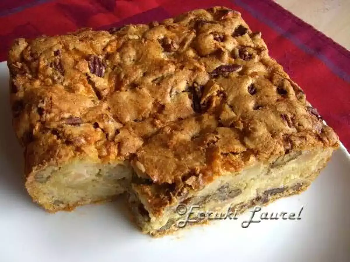 Pastel de manzana con pecanas al caramelo - foto 3