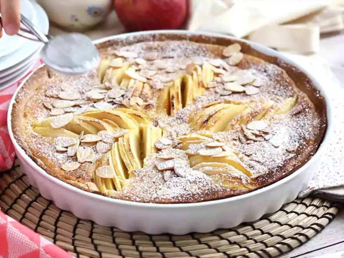Pastel de manzana y almendras (Tarte normande) - foto 6