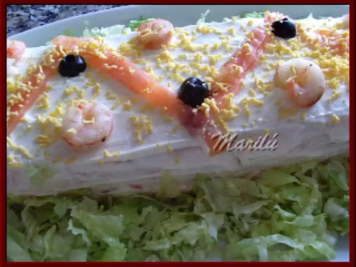 PASTEL DE MARISCO Y ATUN