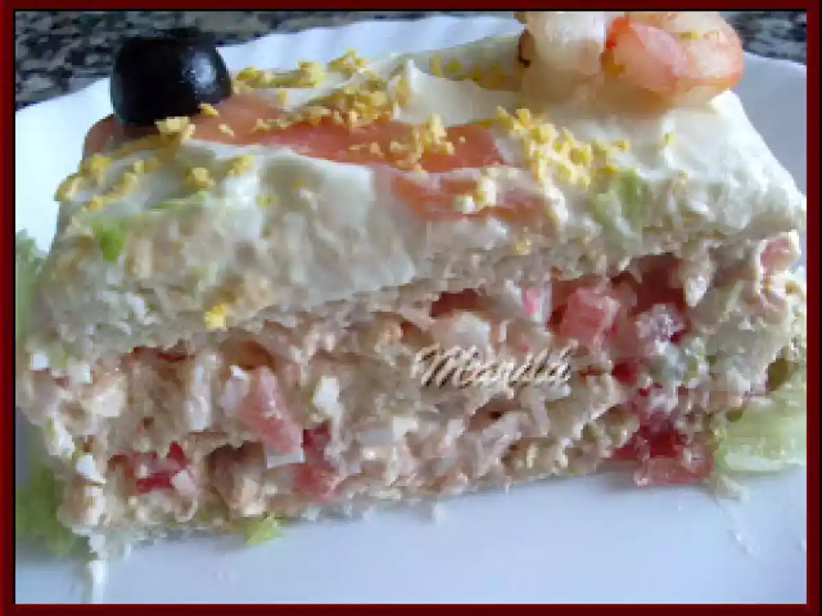 PASTEL DE MARISCO Y ATUN - foto 2