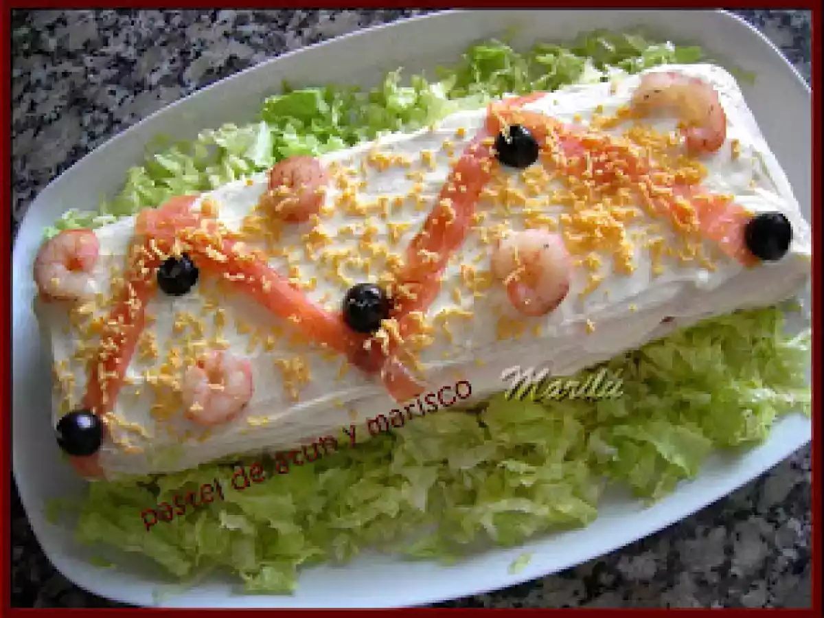 PASTEL DE MARISCO Y ATUN - foto 3