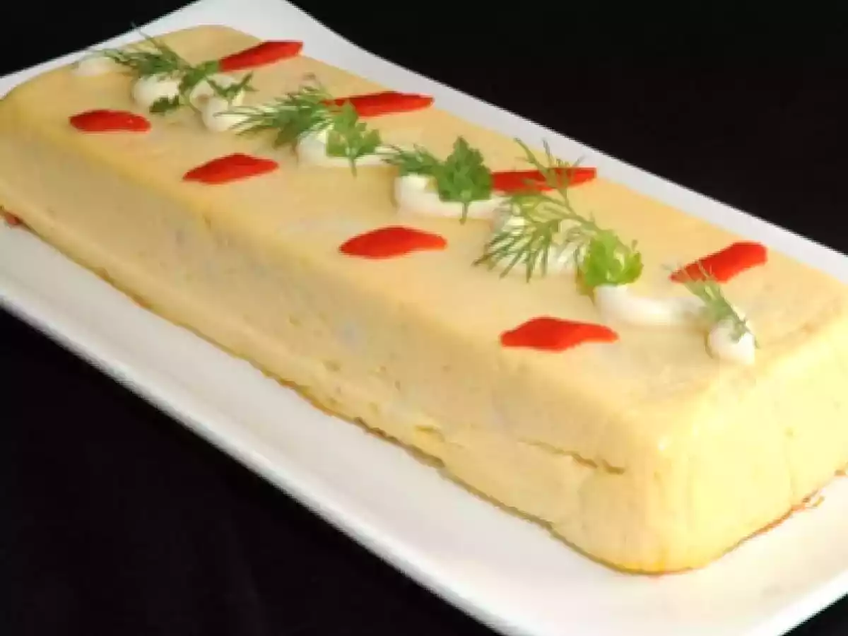 Pastel de marisco y puerros