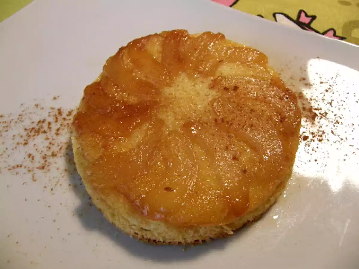 Pastel de mascarpone y peras caramelizadas - foto 2