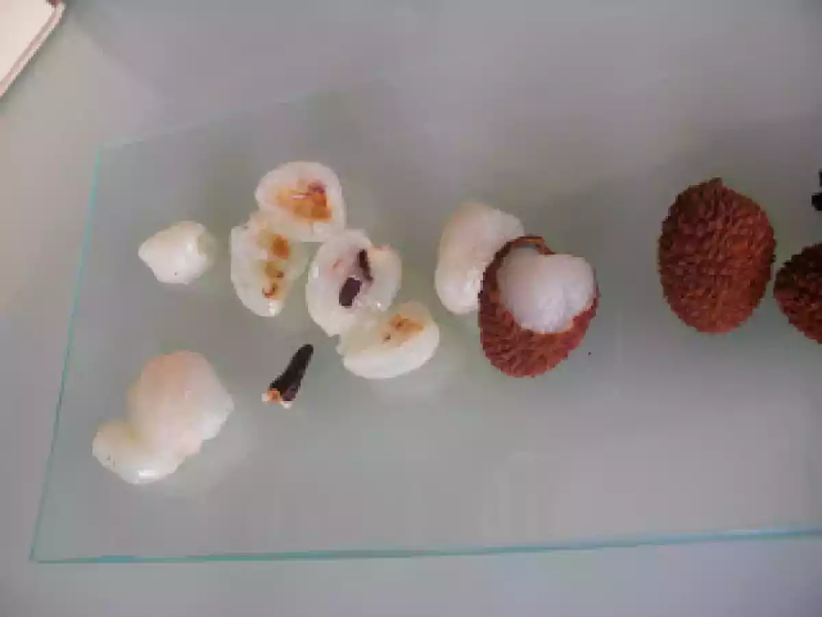 Pastel de melocotón y lichi - foto 2