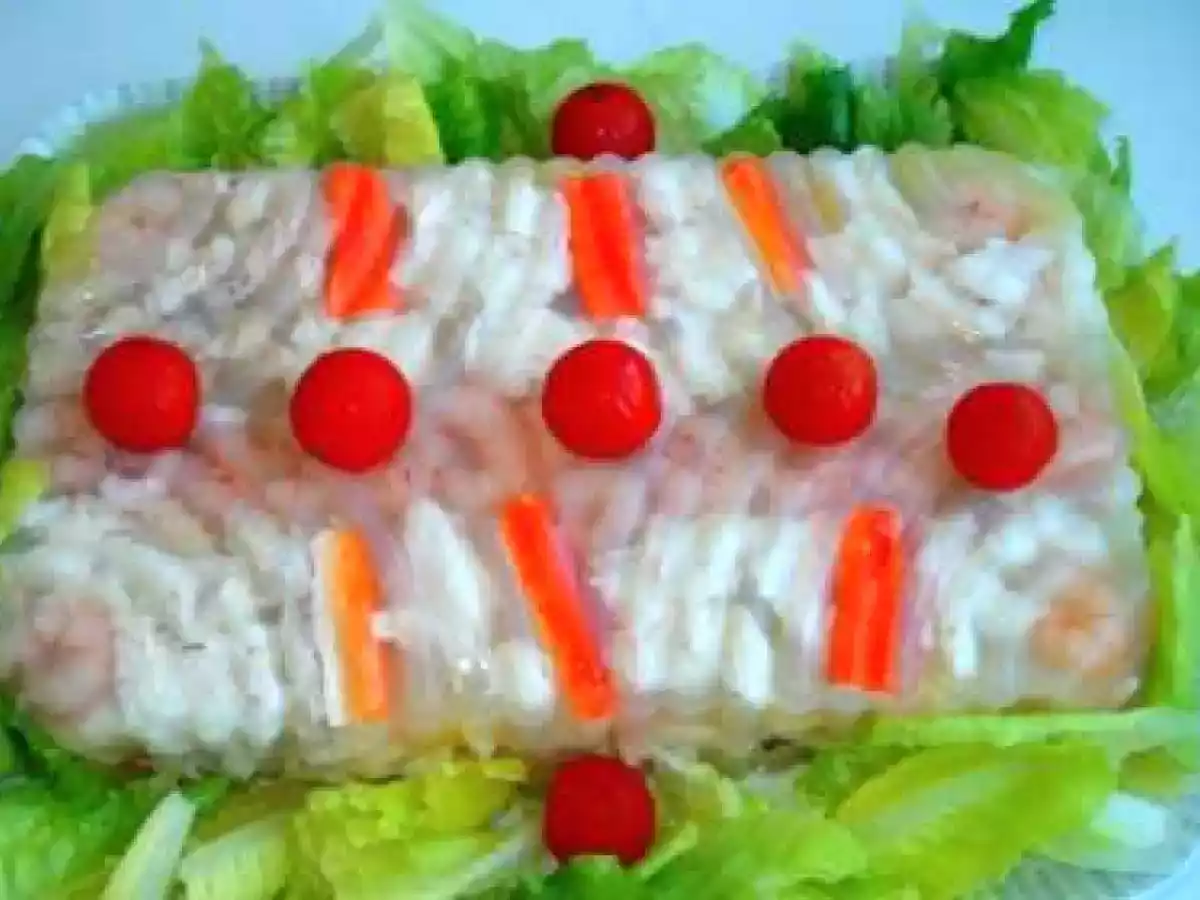 PASTEL DE MERLUZA EN GELATINA - foto 3