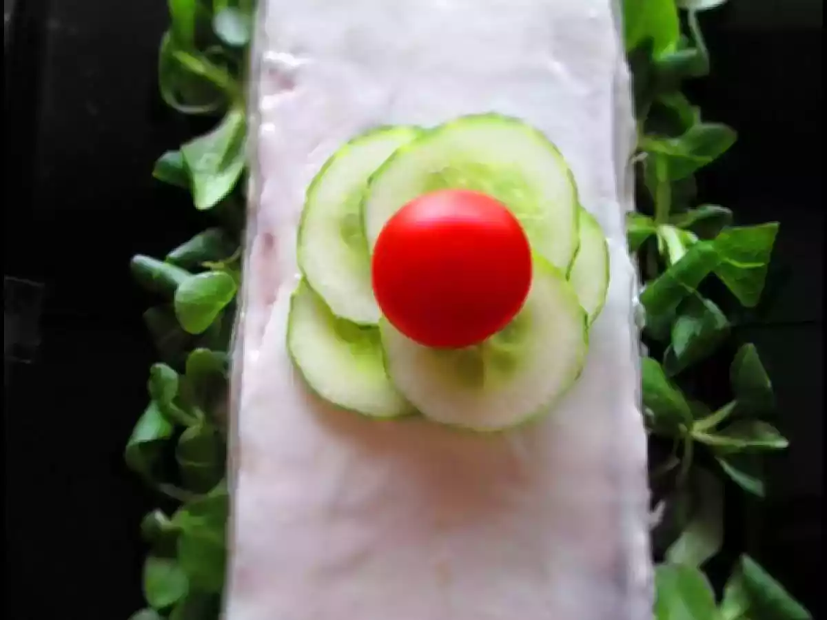 PASTEL DE MERLUZA Y GAMBAS