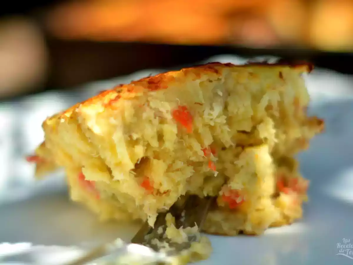 Pastel de merluza y patatas
