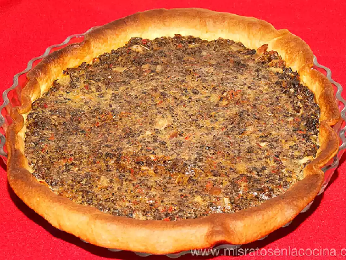 Pastel de morcilla y frutos secos - foto 2