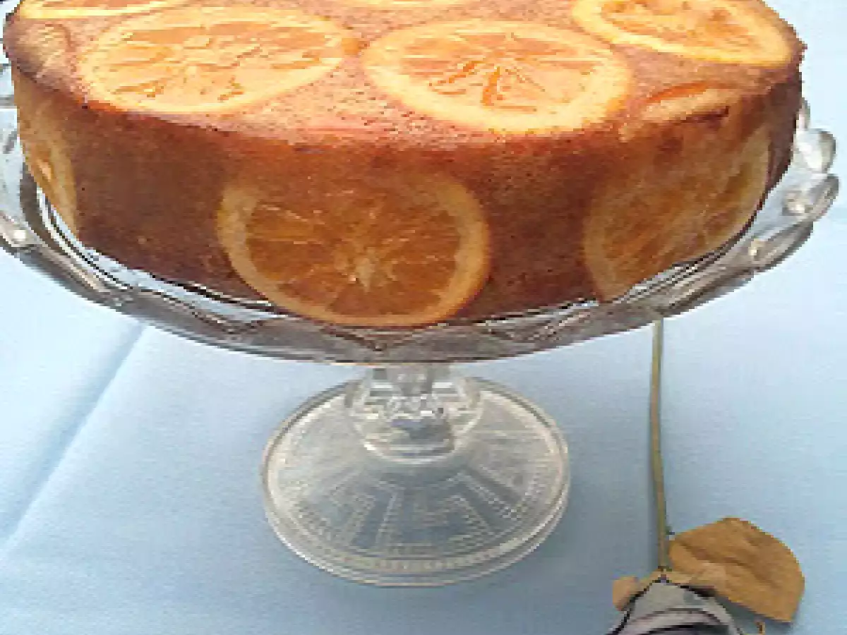 Pastel de naranja