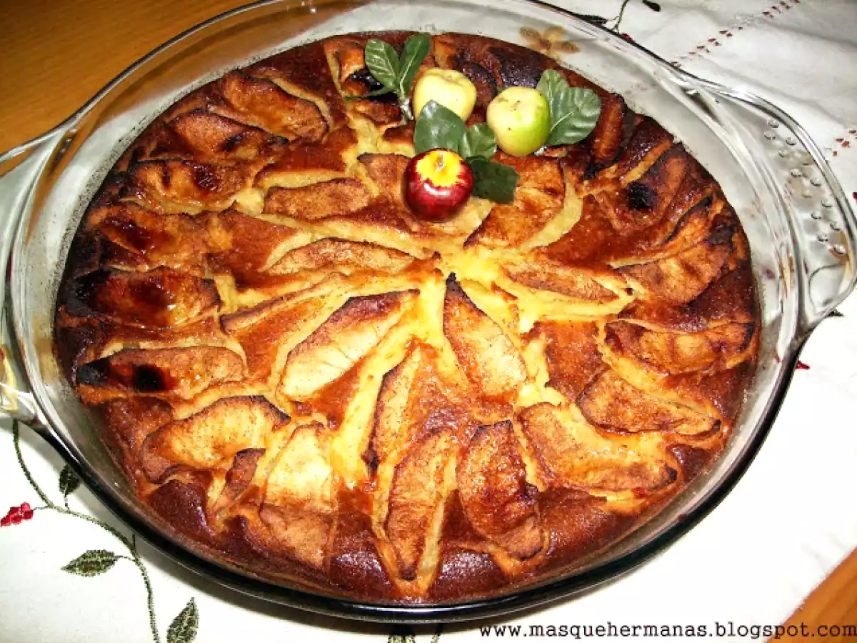 PASTEL DE NATILLAS Y MANZANA con RAM - foto 2