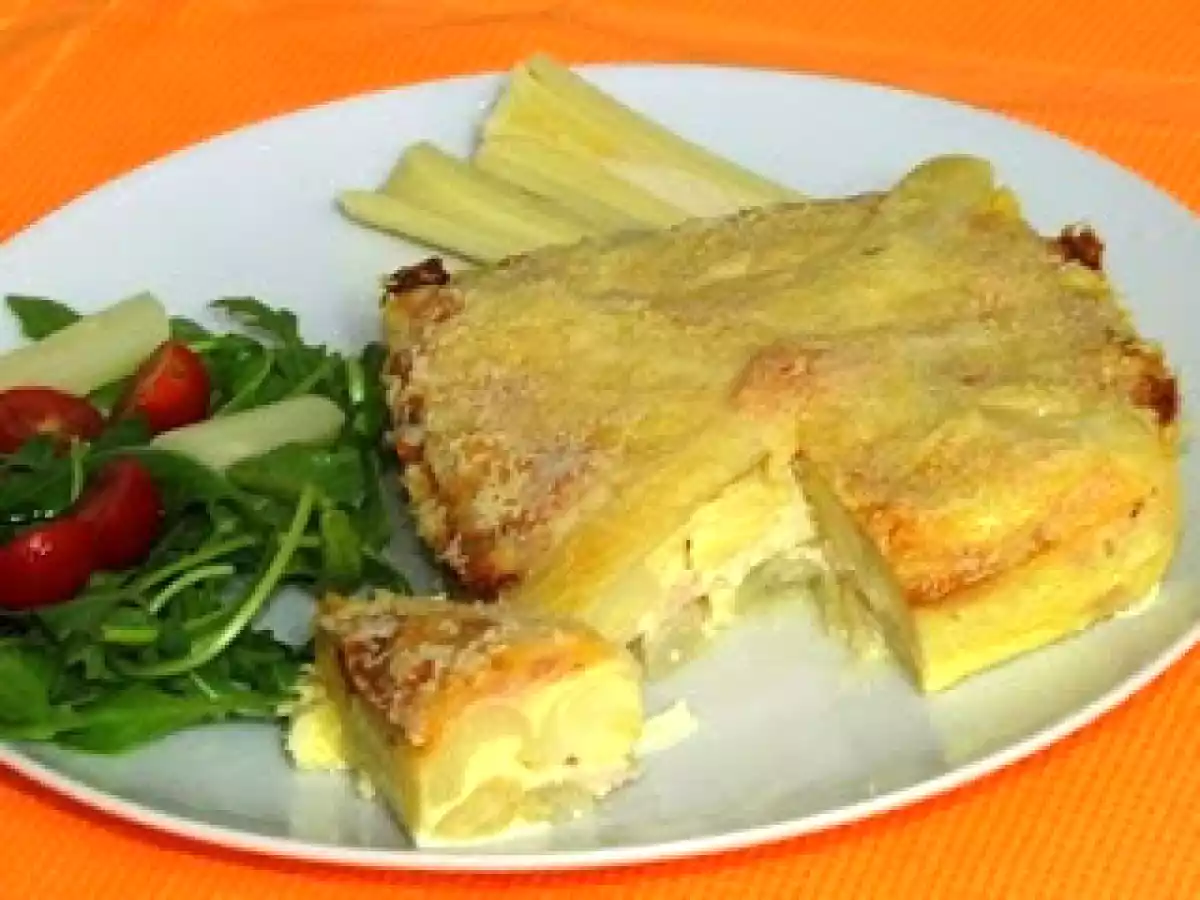 Pastel de Palmitos y Espárragos Blancos - foto 3