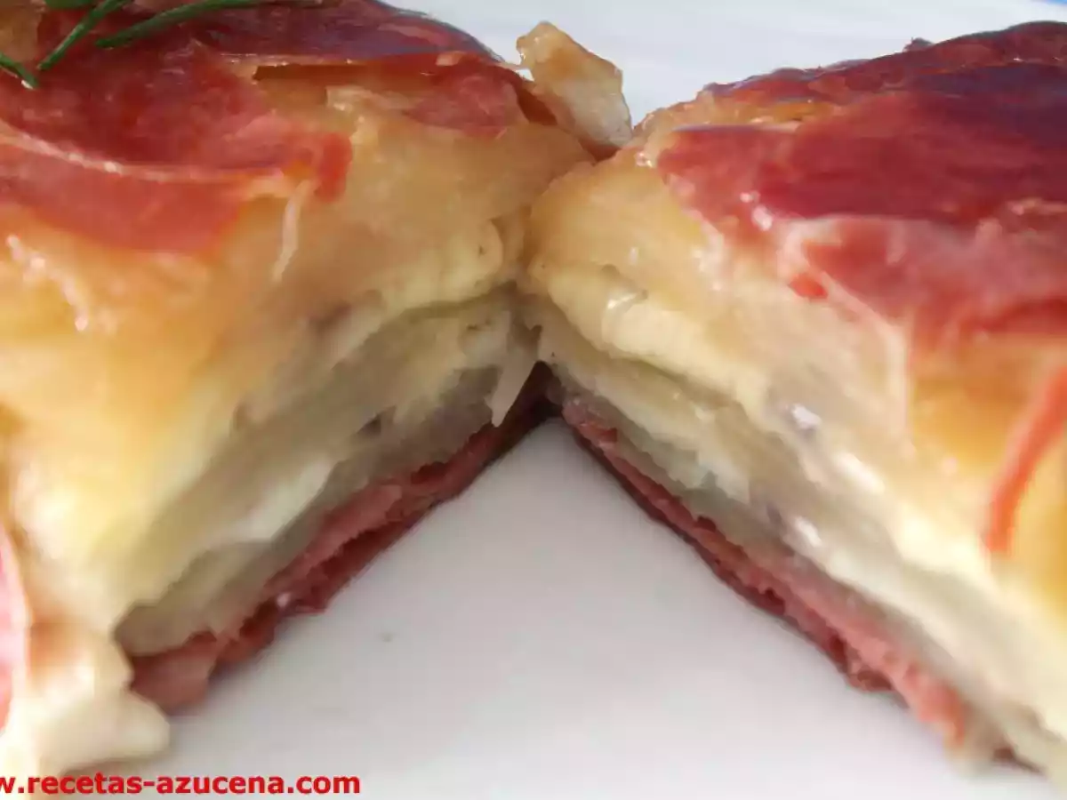 Pastel de patata y jamón - foto 2