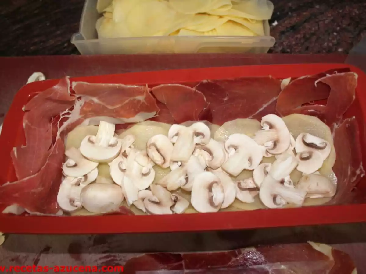 Pastel de patata y jamón - foto 5