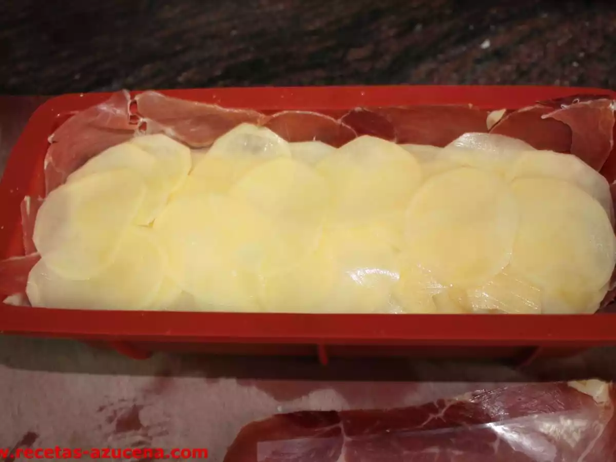 Pastel de patata y jamón - foto 6