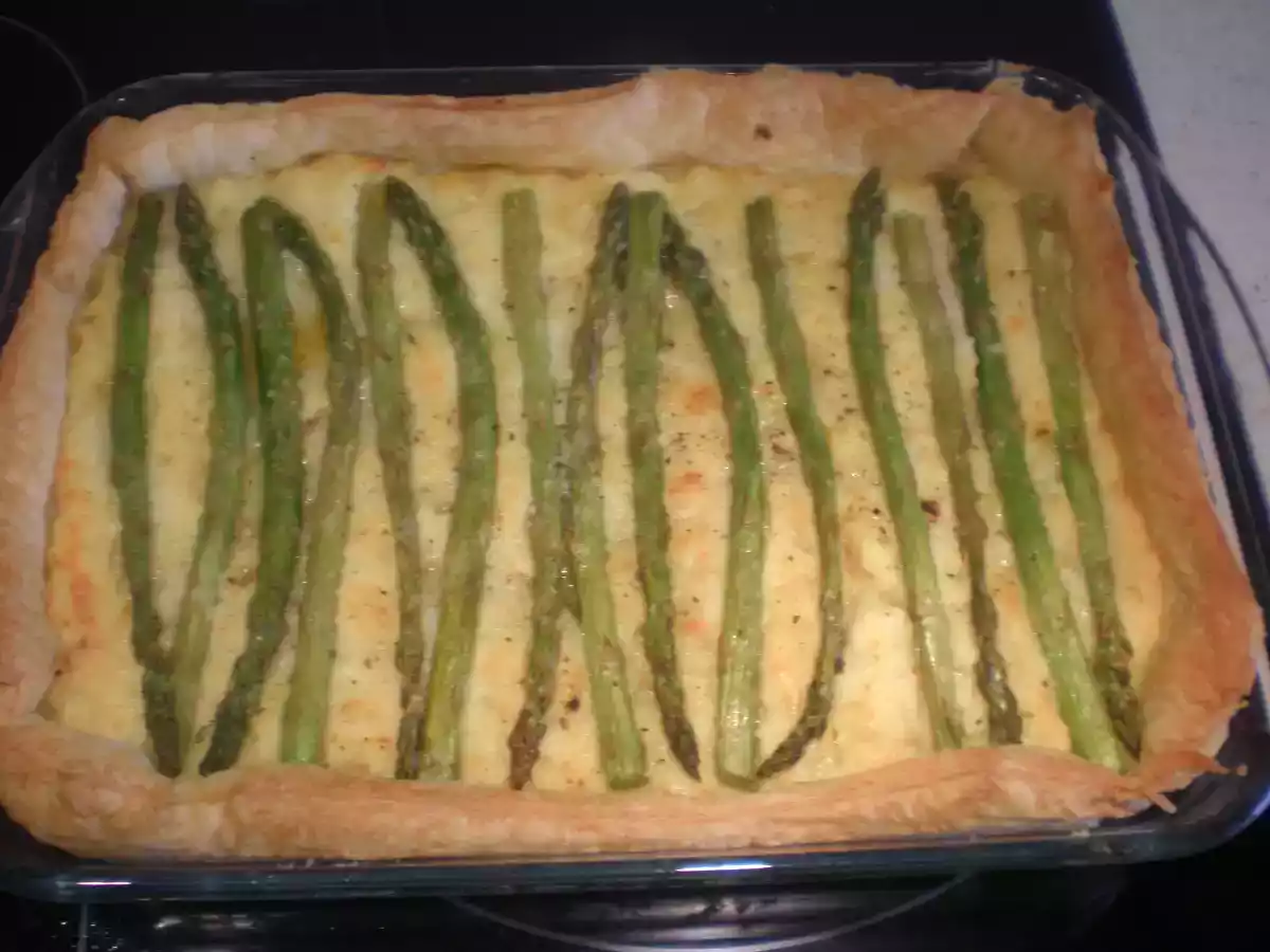 Pastel de patata y queso con trigueros