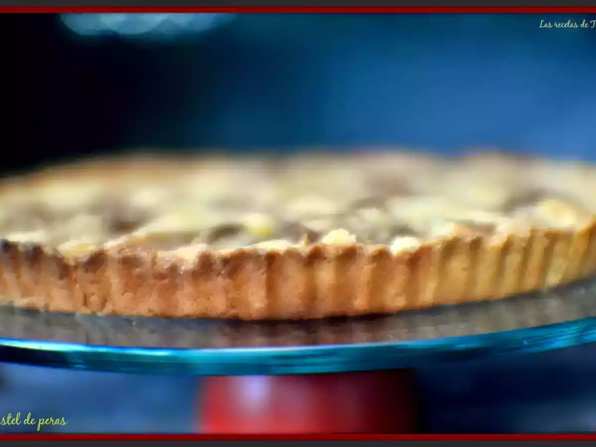 Pastel de peras