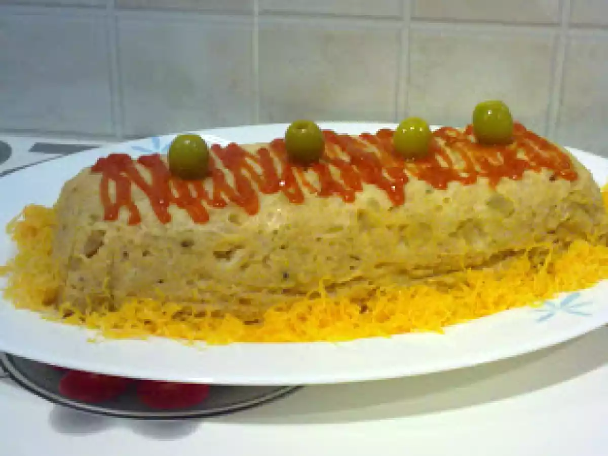 PASTEL DE PESCADO ( MICROONDAS)