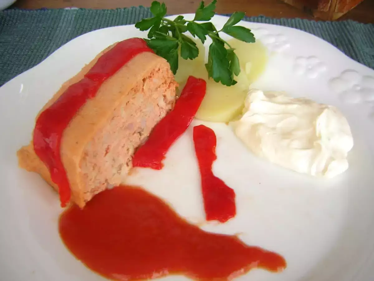 PASTEL DE PESCADO Y GAMBAS