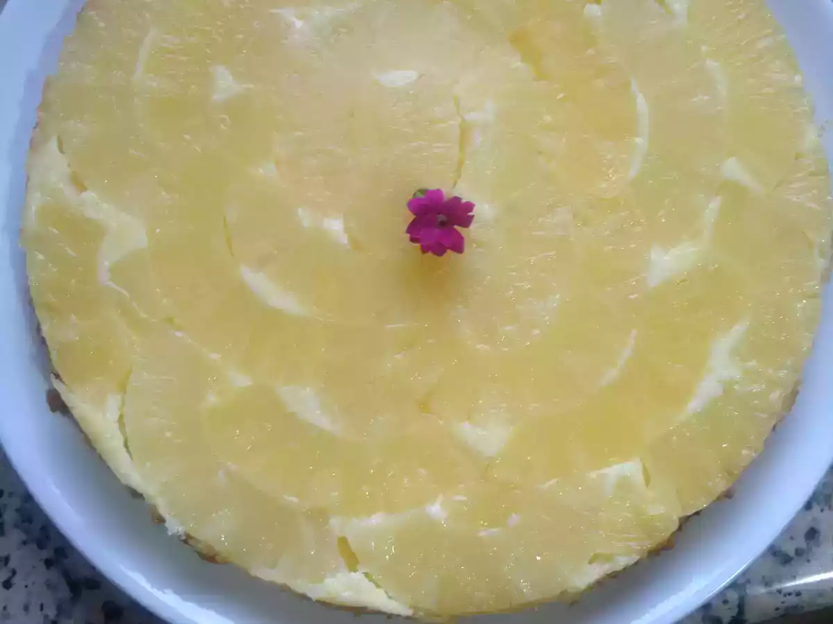 Pastel de piña