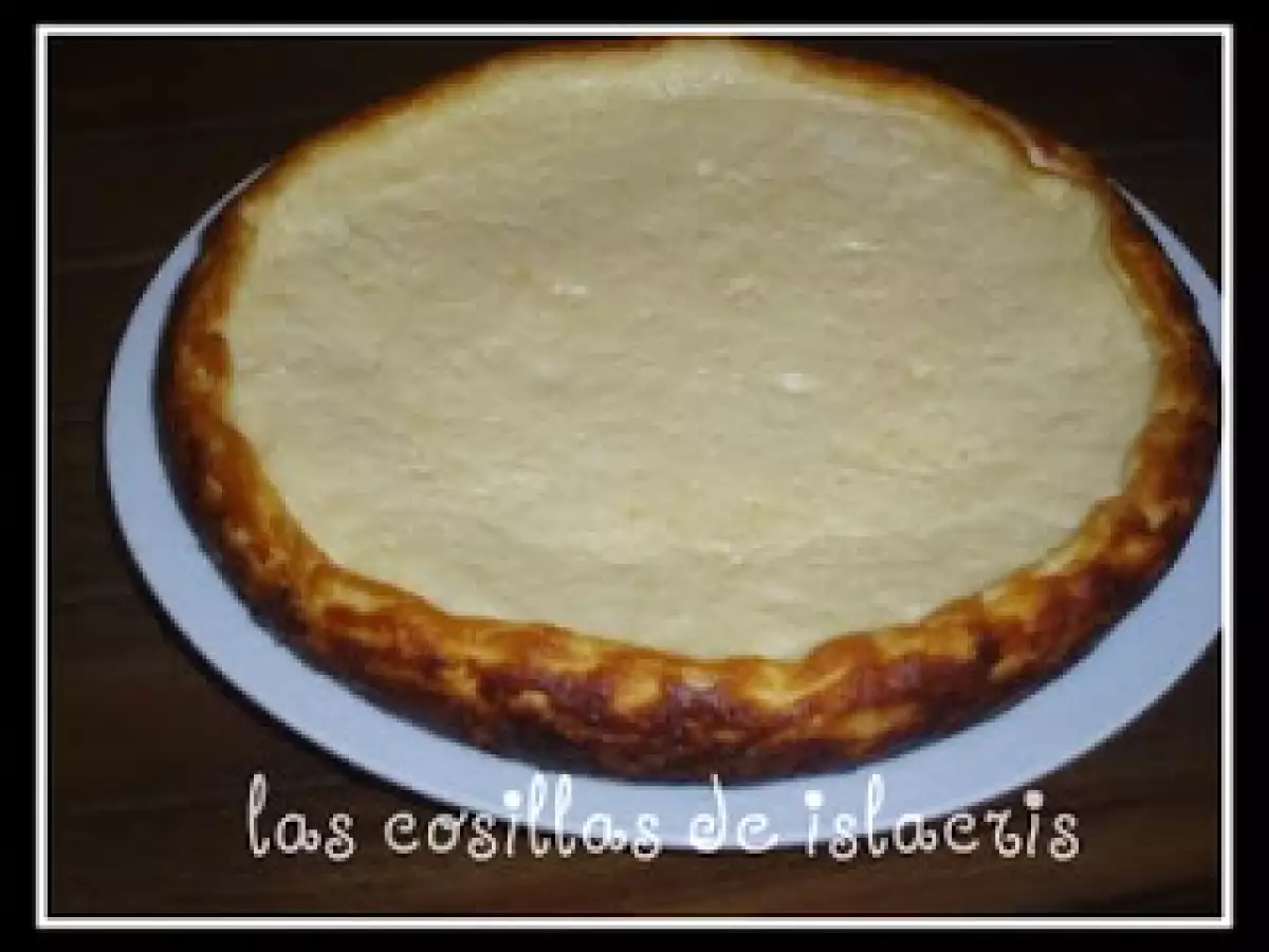 Pastel de queso quark