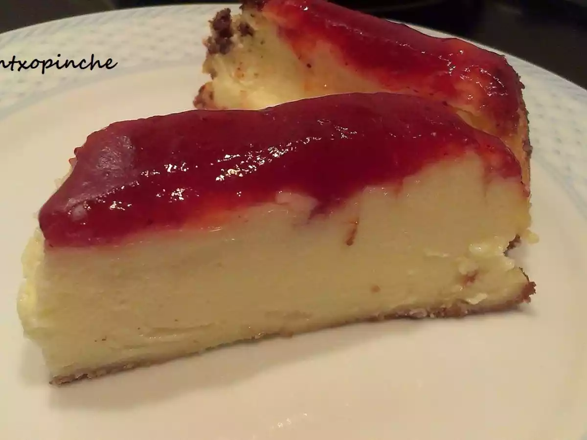 Pastel de queso sin gluten