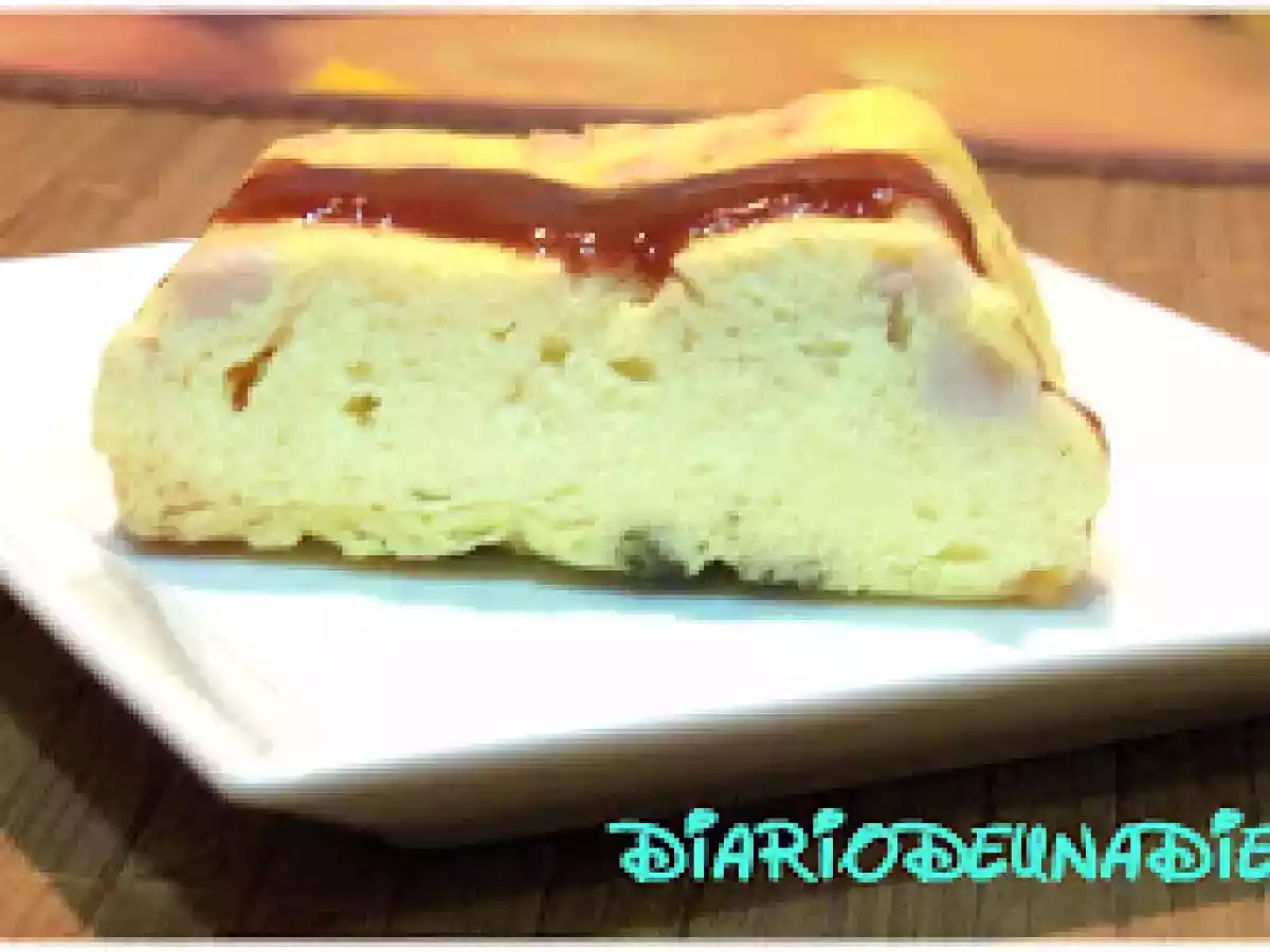 PASTEL DE QUESO Y PAVO