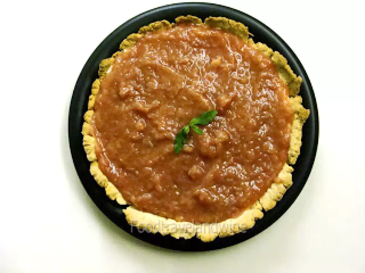 Pastel de ruibarbo y queso mascarpone - foto 4