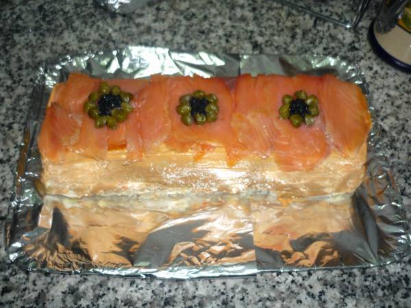 Pastel de Salmón