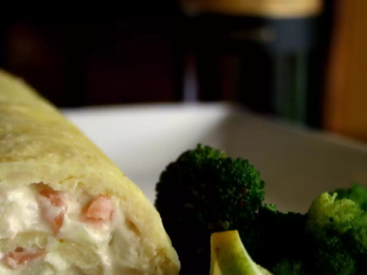 Pastel de salmón en masa choux - foto 2