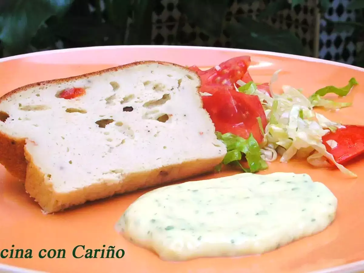 Pastel de trucha y puerros