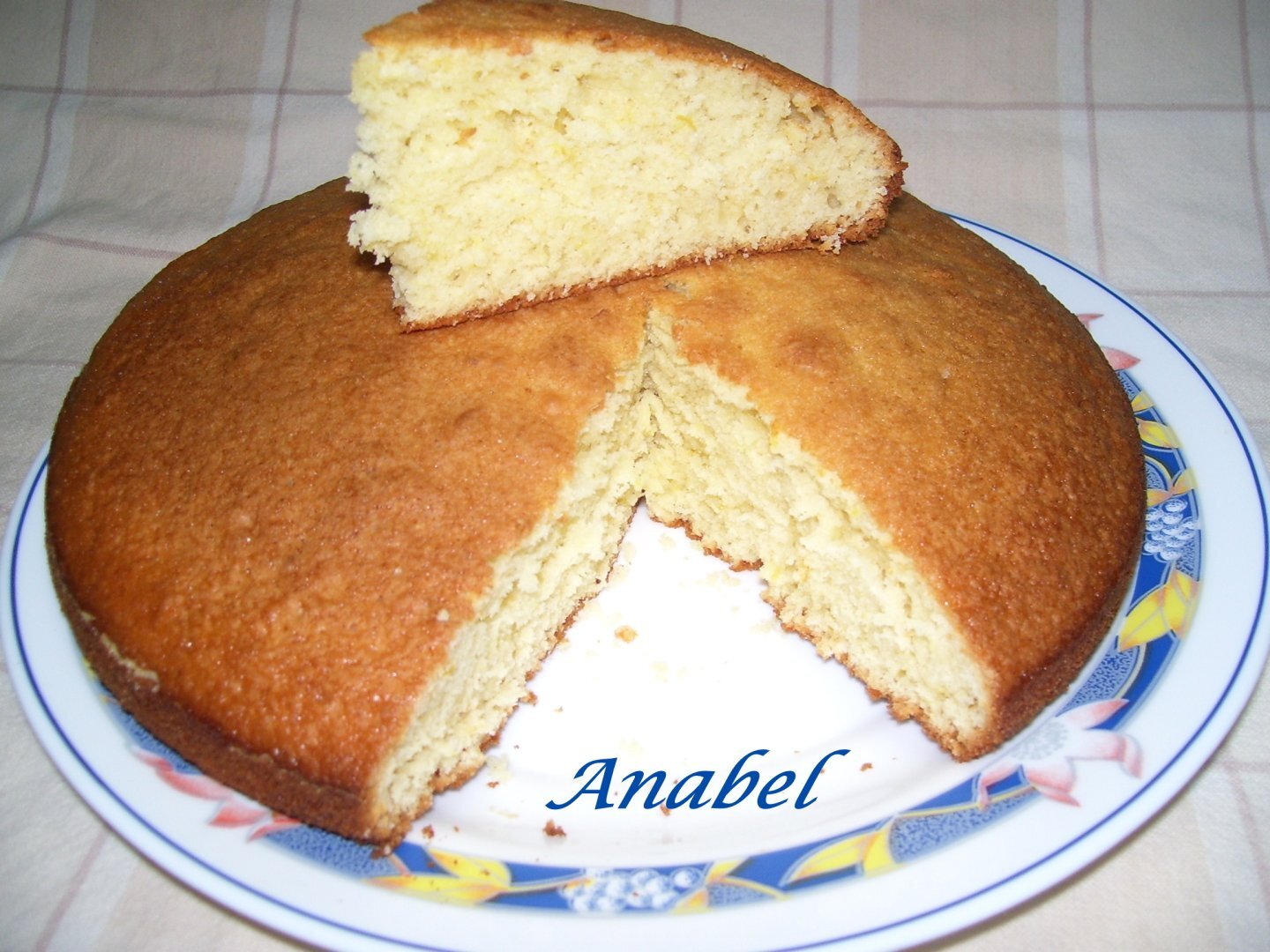 Pastel de vainilla Receta Petitchef