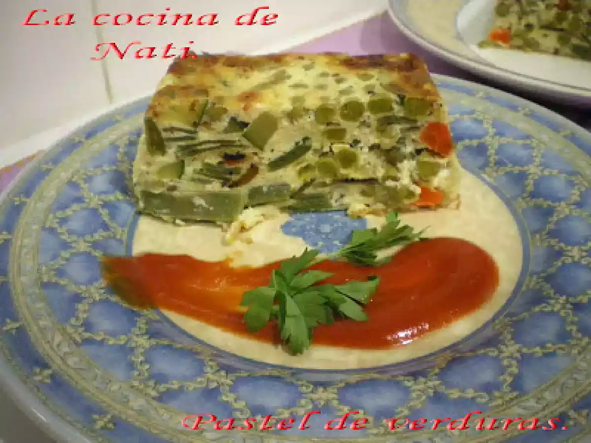PASTEL DE VERDURAS.
