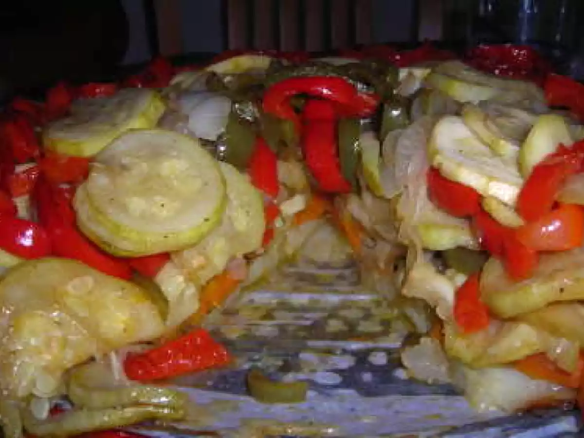 Pastel de verduras al horno - foto 3